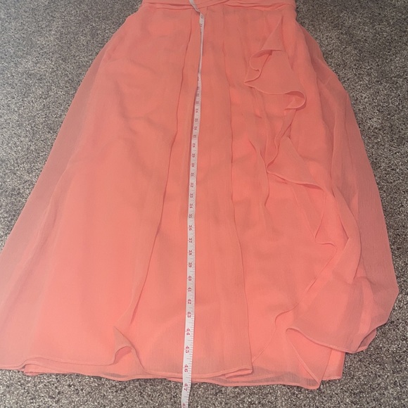 David’s Bridal Coral Reef Dress Sz 10 - Picture 8 of 10